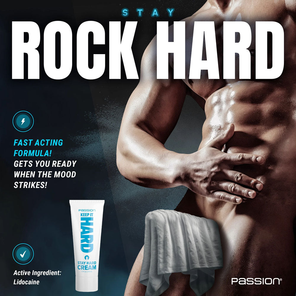 Passion Keep It Hard - Stay Hard Cream - 44 ml-AH652