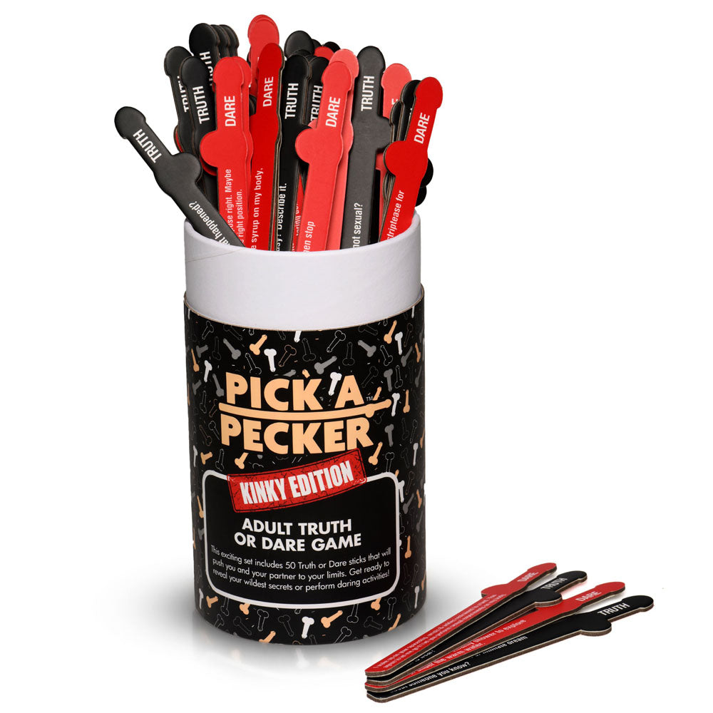 Frisky Pick A Pecker - Kinky Edition - Adult Truth Or Dare Game-AH691