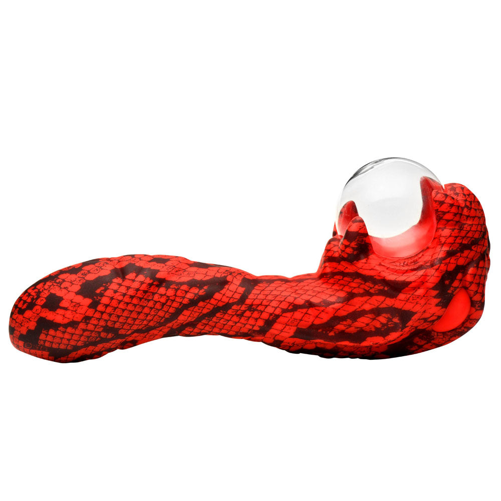 Creature Cocks Cobra - Red 18.5 cm USB Rechargeable Fantasy Vibrator with Plasma Ball-AH734