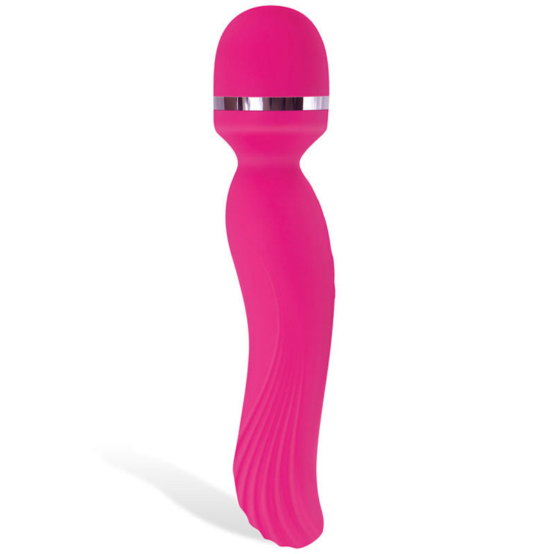 Adam & Eve Intimate Curves Rechargeable Wand - Pink 19.7 cm (7.75) USB Rechargeable Massage Wand-B666 6200