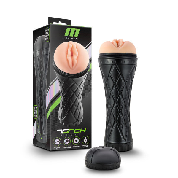 M for Men The Torch - Pussy - Flesh Vagina Stroker-BL-120110