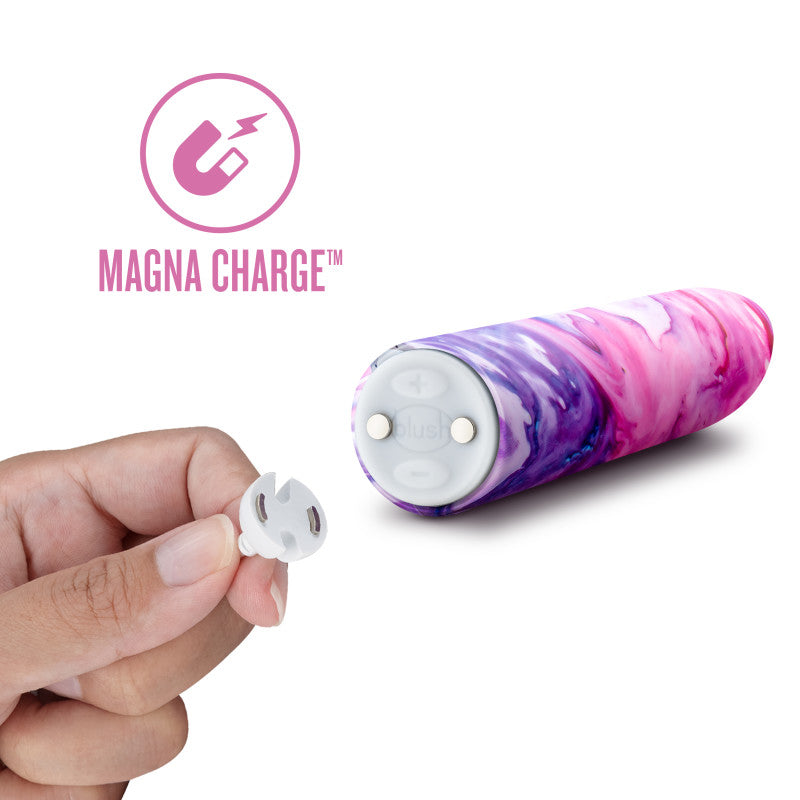 Limited Addiction Entangle - Power Vibe - Lilac 10.2 cm USB Rechargeable Bullet-BL-27540