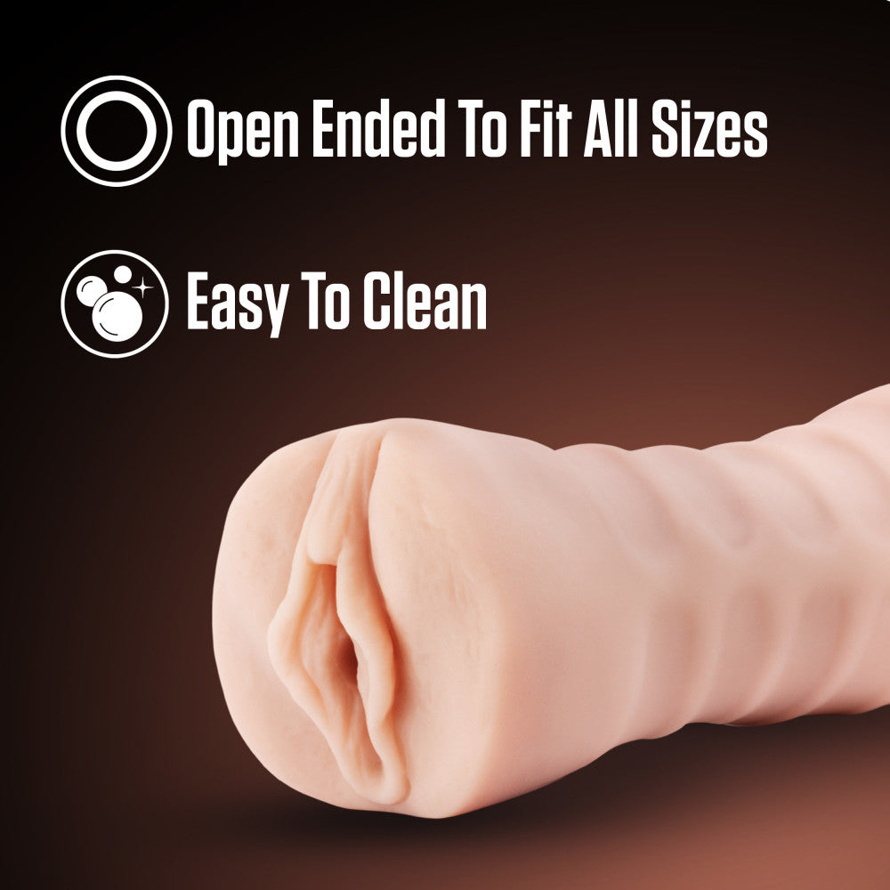 EnLust - Destini - Flesh Vibrating Vagina Stroker-BL-73403