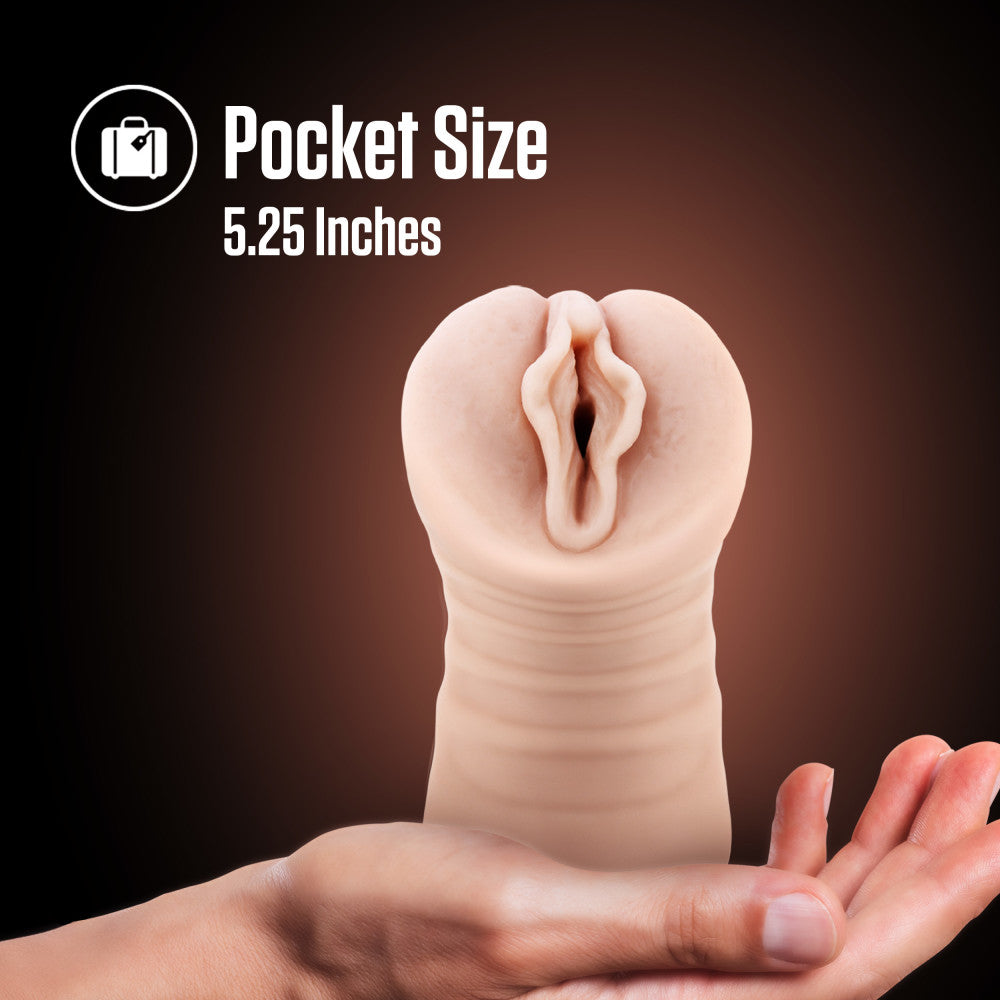 EnLust - Destini - Flesh Vibrating Vagina Stroker-BL-73403