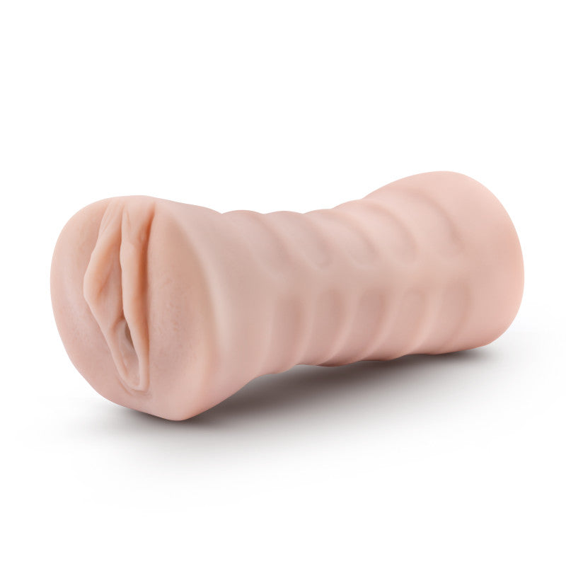 M for Men - Rain - Flesh Vibrating Vagina Stroker-BL-73513