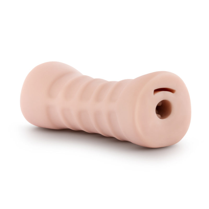 M for Men - Rain - Flesh Vibrating Vagina Stroker-BL-73513
