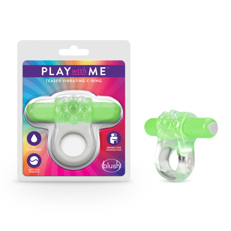 Play With Me Teaser Vibrating C-Ring - G --BL-74122