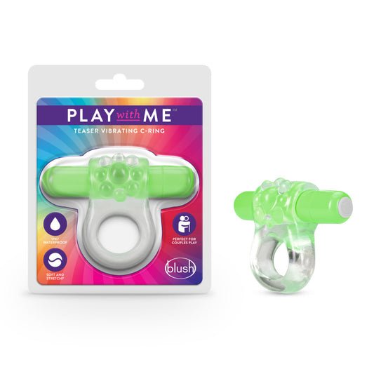 Play With Me Teaser Vibrating C-Ring - G --BL-74122