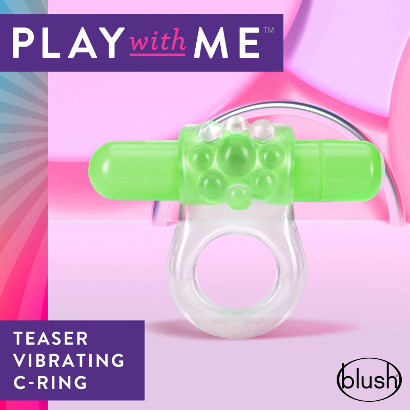 Play With Me Teaser Vibrating C-Ring - G --BL-74122