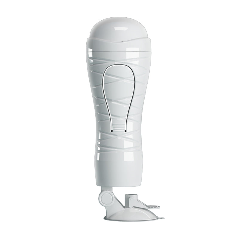 CRAZY BULL Flora Stroker - Flesh Squeezable Vagina Stroker with Suction Base-BM-00900T48N