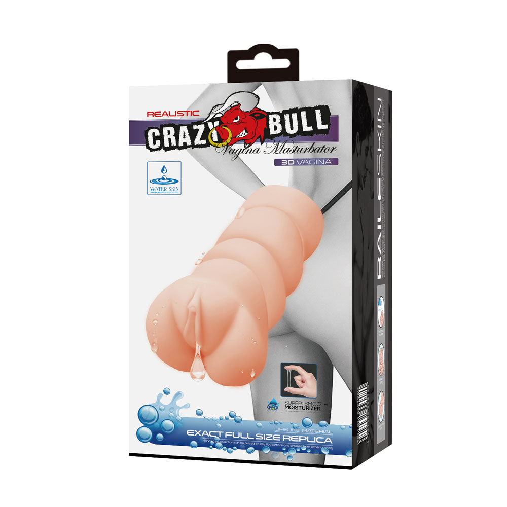 CRAZY BULL Vagina Stroker - Flesh Vagina Stroker-BM-009196K
