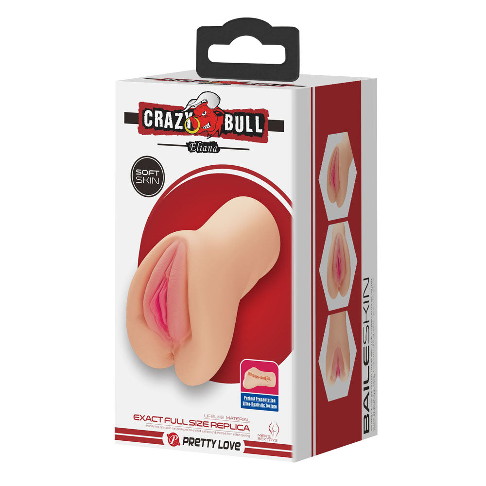 CRAZY BULL ELIANA Vagina Stroker - Flesh Vagina Stroker-BM-009235N