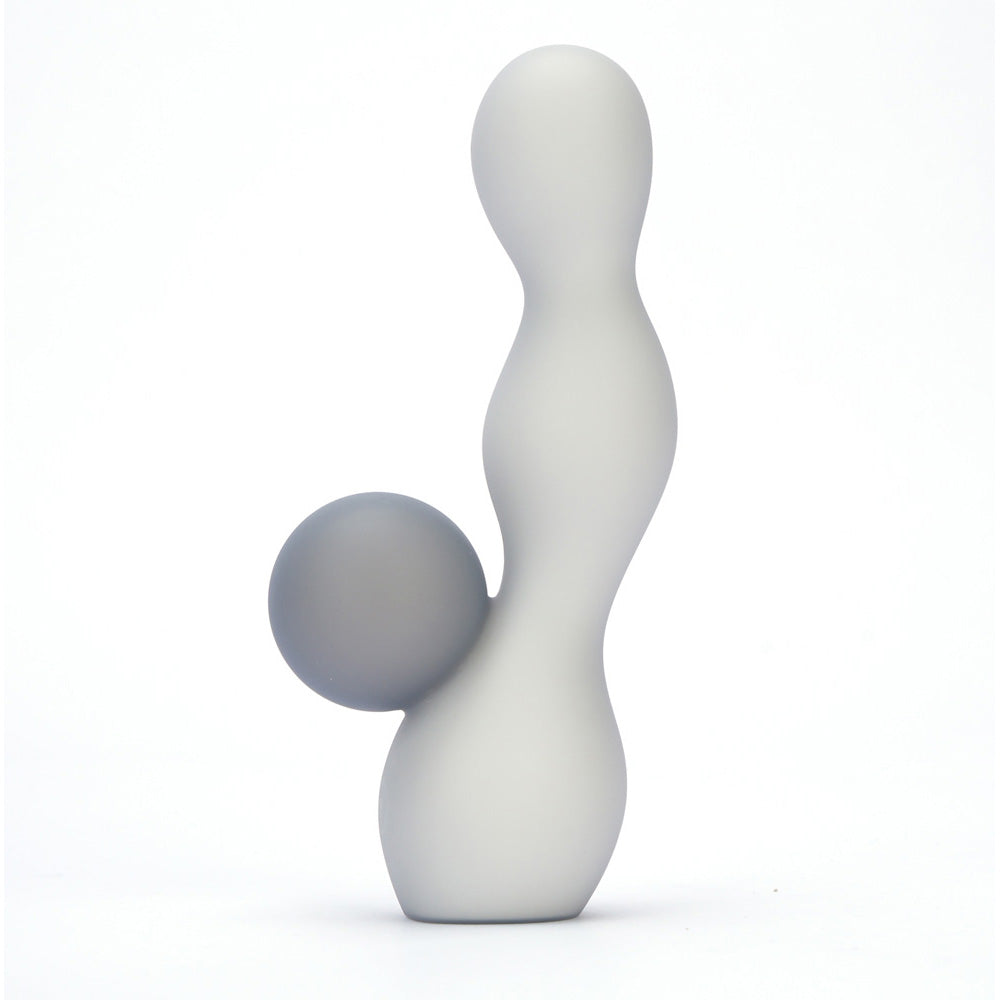 Maia PRESLEY - Grey 15.2 cm USB Rechargeable Rabbit Vibrator - BO-25-32-GB