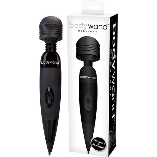 Bodywand Midnight - Black Mains Powered Massage Wand-BW110AUS