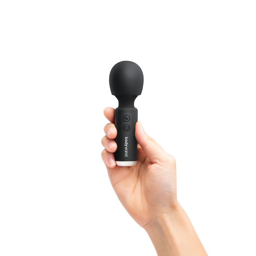 Bodywand 4.5 Power Wand - Black 11.4 cm USB Rechargeable Massager Wand-BW178