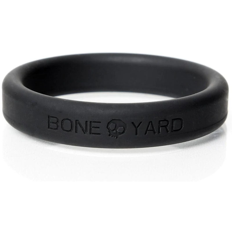 Boneyard Silicone Ring 50mm - Black 50 mm Cock Ring-BY0150