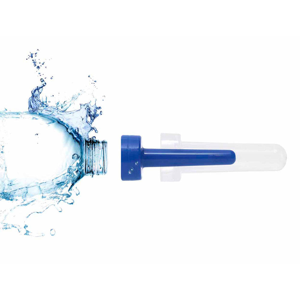 Boneyard Skwert 1 Piece Douche Nozzle - Blue Douche Nozzle for Water Bottles-BY0401