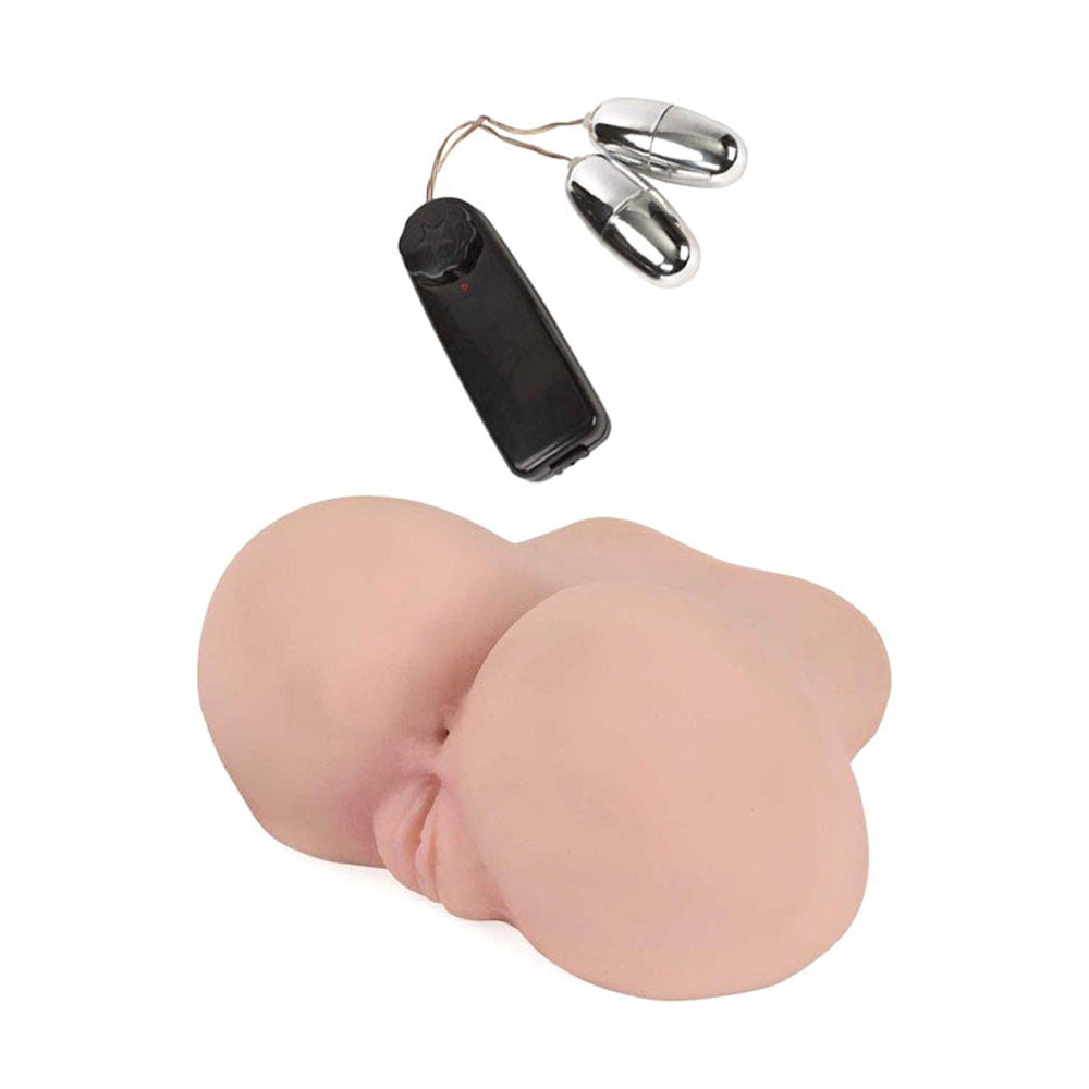 Adam & Eve Doggie Style Debbie - Flesh Vibrating Doggy Style Masturbator-C195 1000