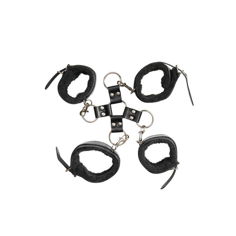 Adam & Eve Hog Tie - Black Restraints-C833 8000