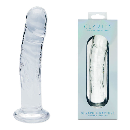 Clarity - Seraphic Rapture - Clear 17.8 cm Glass Dildo-CLA-16