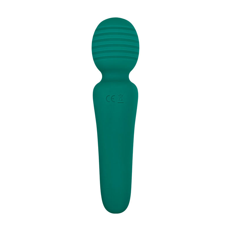 Adam & Eve Petite Private Pleasure Wand - Green 14.8 cm USB Rechargeable Massager Wand-E194 4500