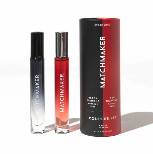 Eye of Love Matchmaker Couples Kit Pheromone Parfums - His and Hers Pheromone Parfum - 2 x 10ml Sprays-EOL-P-5153M