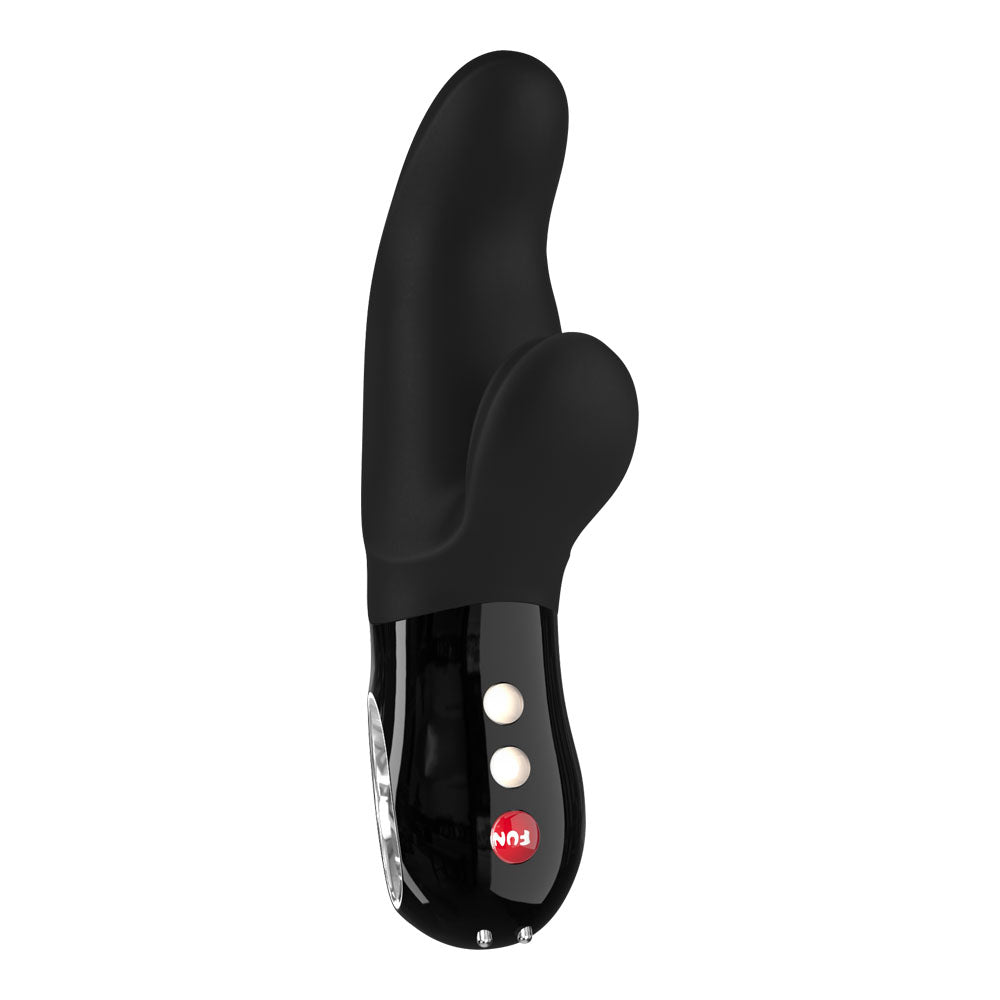 Fun Factory MISS BI black - Black 17 cm USB Rechargeable Rabbit Vibrator-FF000875BK01
