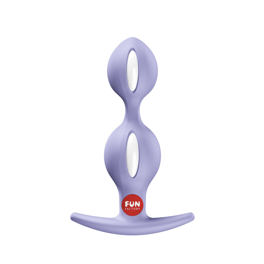 Fun Factory B BALLS DUO Purple - Purple 13 cm Weighted Kegel Balls-FF000946PL01