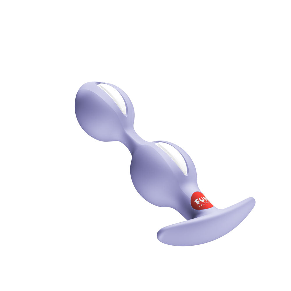 Fun Factory B BALLS DUO Purple - Purple 13 cm Weighted Kegel Balls-FF000946PL01
