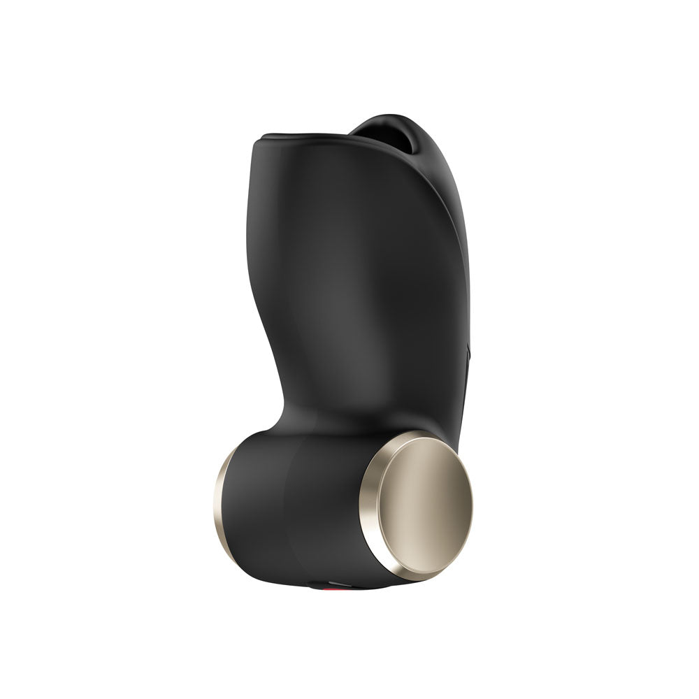 Fun Factory COBRA LIBRE II Black - Black USB-C Rechargeable Vibrating Massager - FF000960BK01