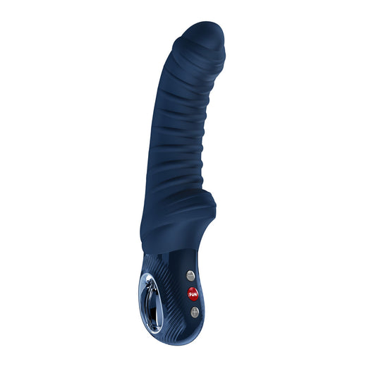 Fun Factory TIGER Nightblue - Night Blue 22.4 cm USB-C Rechargeable Vibrator - FF000998NB01