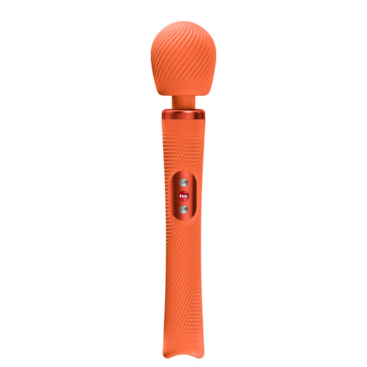 Fun Factory VIM Orange - Orange USB-C Rechargeable Rumbling Massage Wand-FF000999ON01