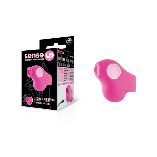 Sense Up - Pink USB Rechargeable Finger Stimulator-FPBQ037A00-027