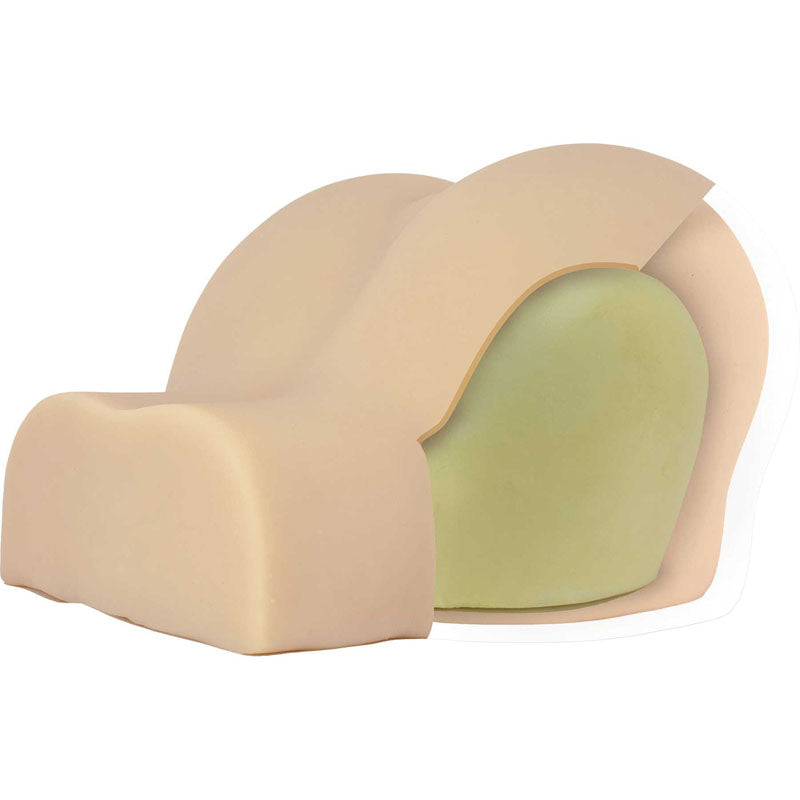 Adam & Eve EVES BOOTYLICIOUS BUBBLE BUTT - Flesh Doggy Style Lifesize Masturbator-G641 1000