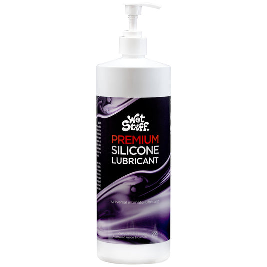 Wet Stuff Premium - 990g Pump Top - Silicone Lubricant - 990 gram Bottle-GW40920