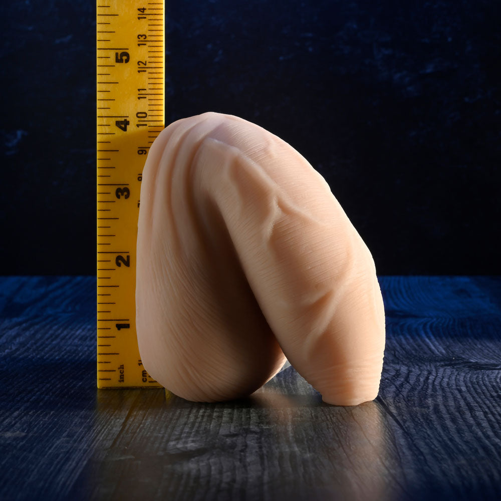 Gender X THE UNCIRCUMCISED PACKER - Light - Flesh 11.5 cm Packer-GX-PK-3762-2