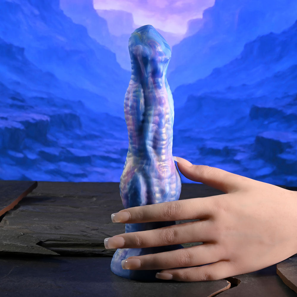 Gender X WILDEST DREAMS - USB Rechargeable Vibrating and Thrusting Fantasy Dildo with Wireless Remote - GX-RD-7494-2