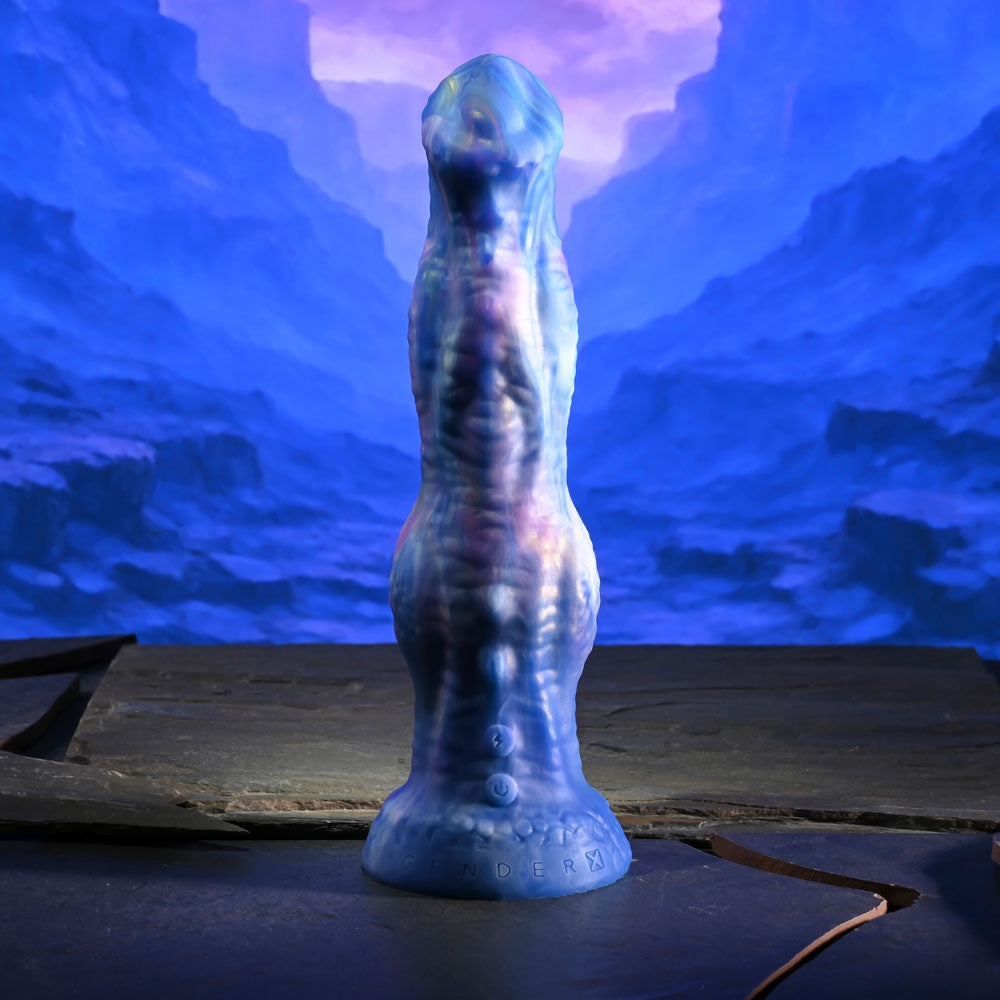 Gender X WILDEST DREAMS - USB Rechargeable Vibrating and Thrusting Fantasy Dildo with Wireless Remote - GX-RD-7494-2