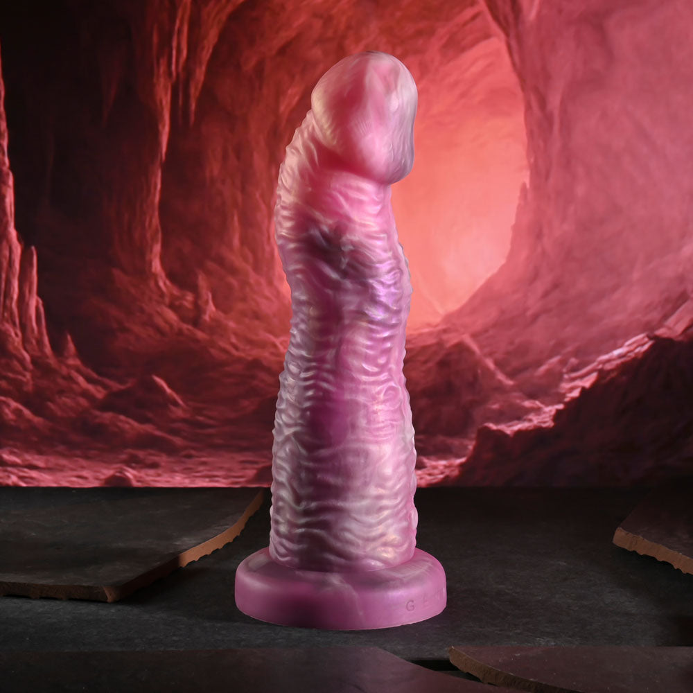 Gender X WHIMSICAL - Pink USB Rechargeable Vibrating Fantasy Dildo with Wireless Remote - GX-RD-7517-2