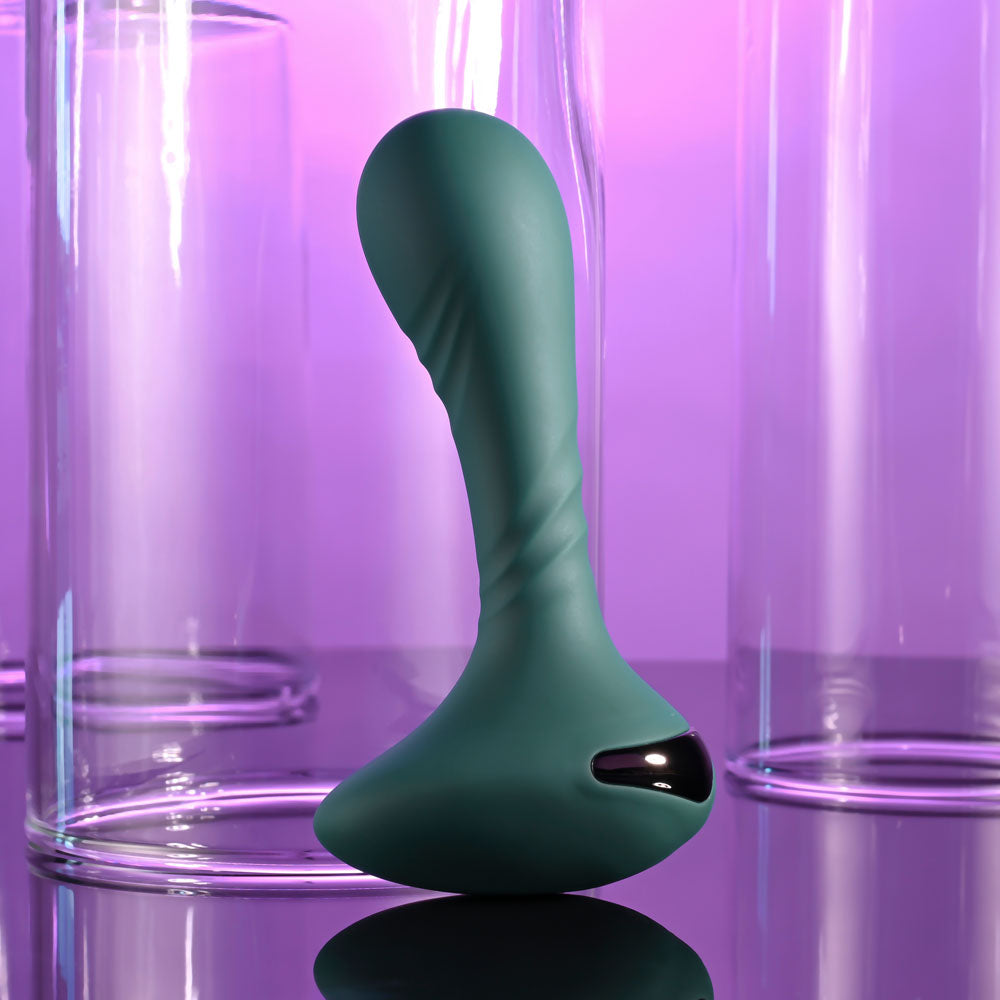 Gender X GOES ANYWHERE - Green 12.4 cm USB Rechargeable Vibrator-GX-RS-5018-2