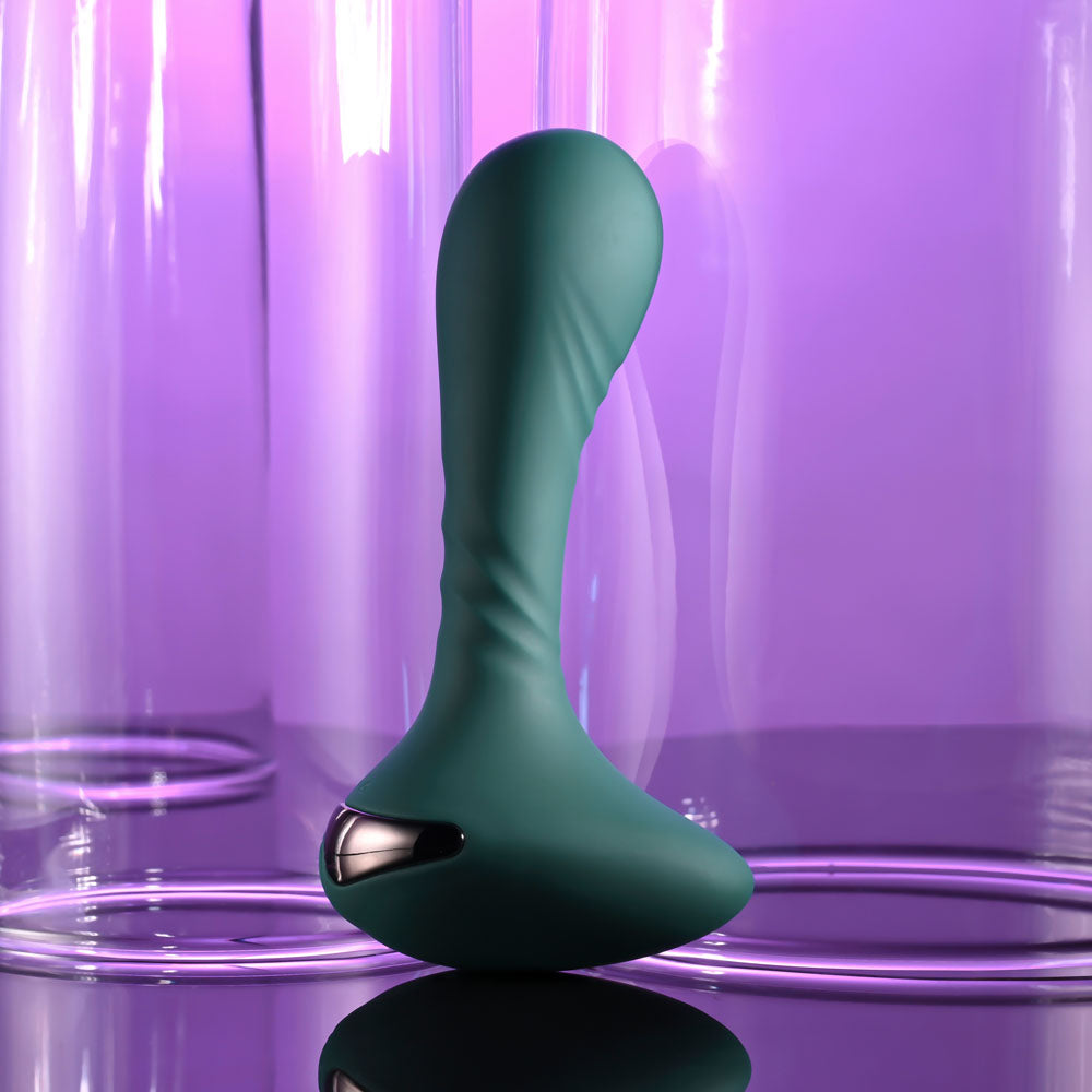 Gender X GOES ANYWHERE - Green 12.4 cm USB Rechargeable Vibrator-GX-RS-5018-2