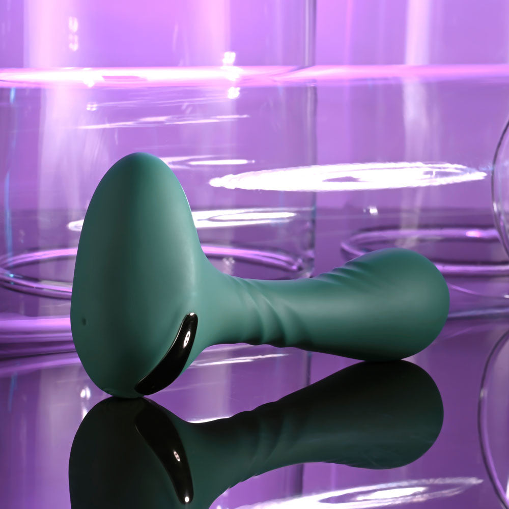 Gender X GOES ANYWHERE - Green 12.4 cm USB Rechargeable Vibrator-GX-RS-5018-2