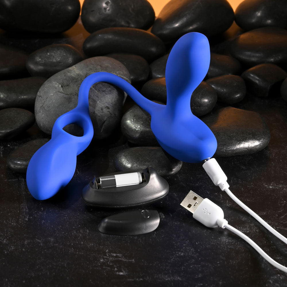 Gender X BACK FOR MORE - Dual USB Rechargeable Dual Stimulator with Wireless Remote - GX-RS-6558-2