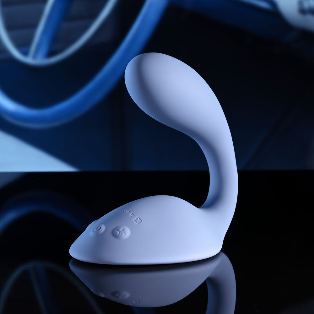 Gender X SHIFTING GEARS - Blue USB Rechargeable Vibrating Grinding Pad - GX-RS-7388-2