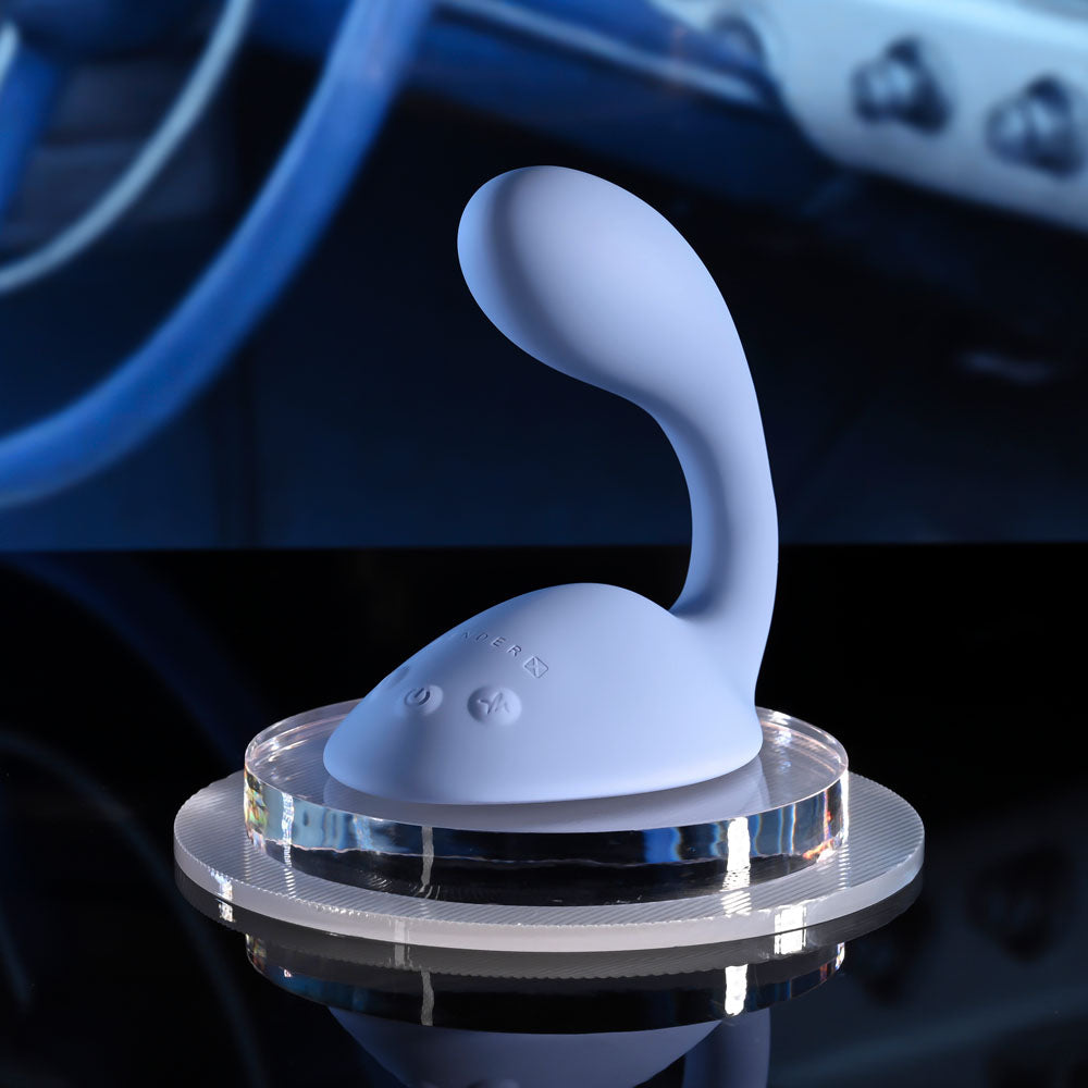 Gender X SHIFTING GEARS - Blue USB Rechargeable Vibrating Grinding Pad - GX-RS-7388-2