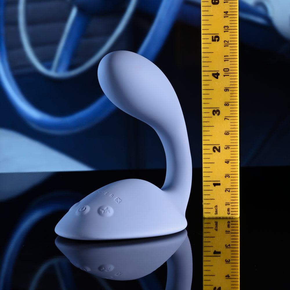 Gender X SHIFTING GEARS - Blue USB Rechargeable Vibrating Grinding Pad - GX-RS-7388-2