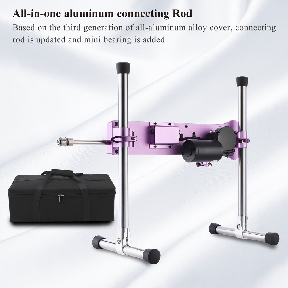 Hismith Premium 3.0 Sex Machine - Pink - Pink Mains Powered Sex Machine with App Control and Remote - HS12-APP