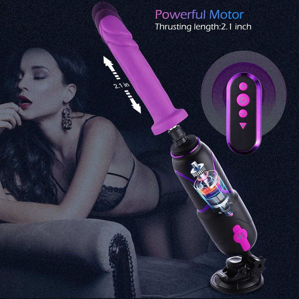 Hismith Pro Traveler 2.0 - Mains Powered Portable Sex Machine with App Control and Remote - HS18-APP