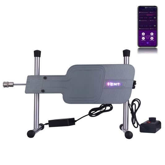 Hismith Premium Special Edition Sex Machine - Black Mains Powered Sex Machine with App Control and Remote - HS37-APP