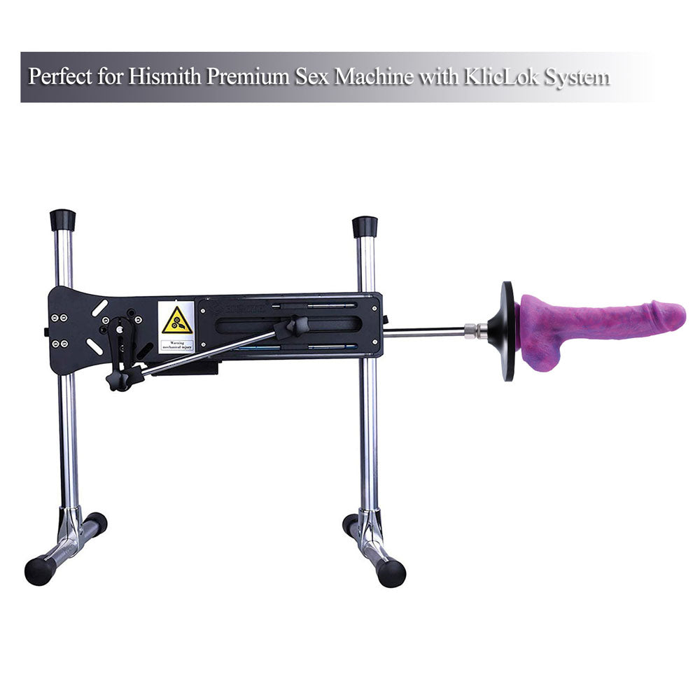 Hismith 3.5 Inch Suction Cup Dildo Adapter - Universal Dildo with Suction Base KlicLok Adapter for Hismith Sex Machines - HSC23